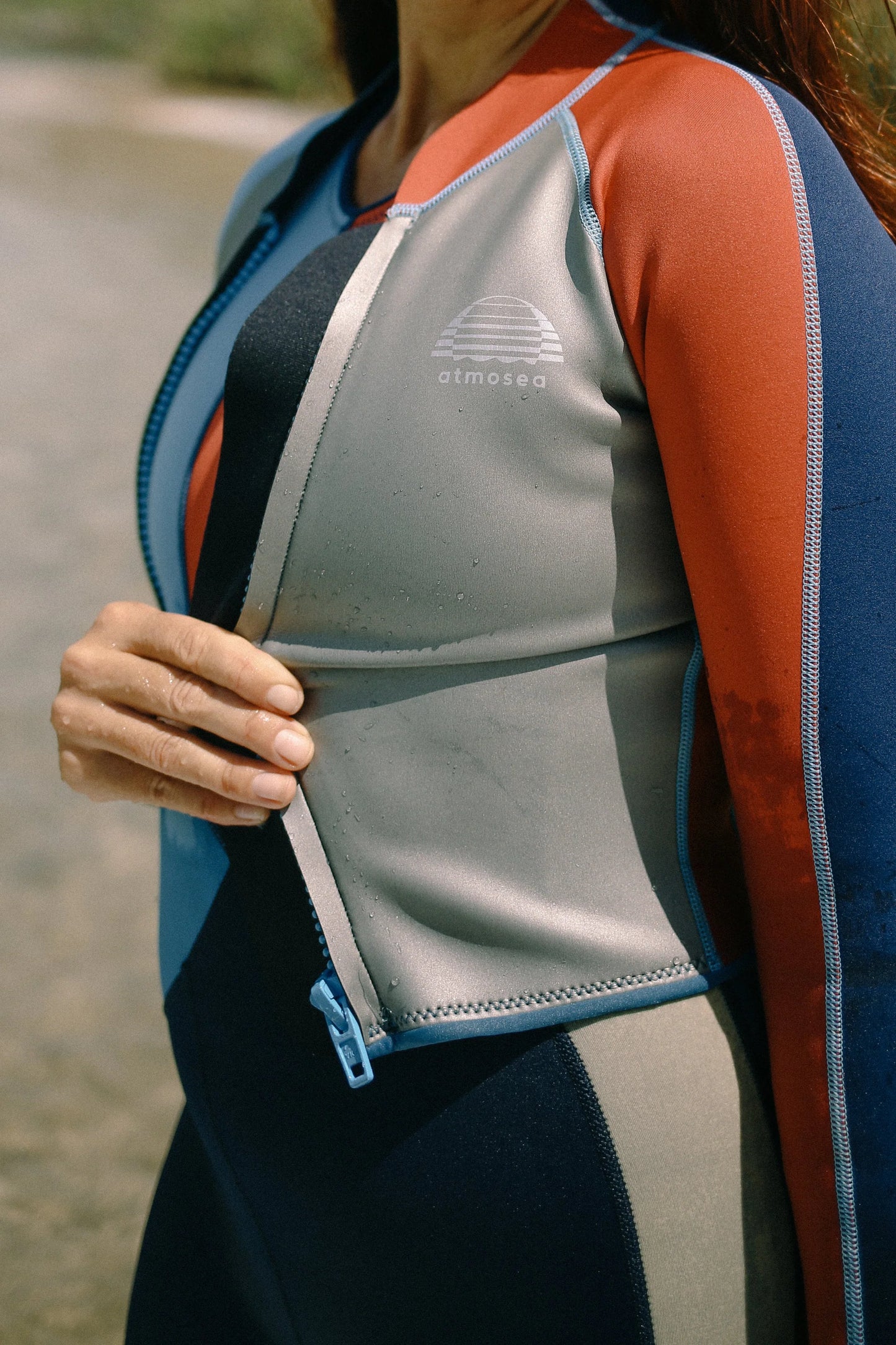 Atmosea High Tider Front Zip Crop Jacket