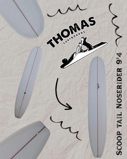 Thomas Scoop Tail Noserider 9’4”